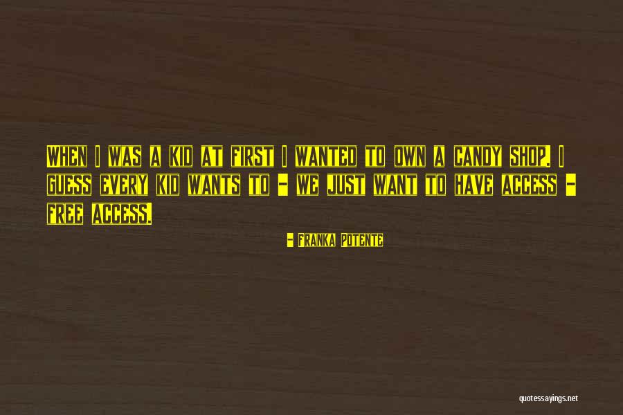 Potente Franka Quotes By Franka Potente
