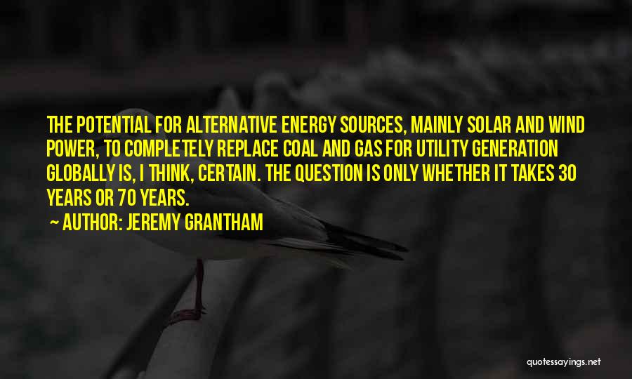 Potential Energy Quotes By Jeremy Grantham