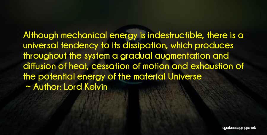 Potential Energy Quotes By Lord Kelvin