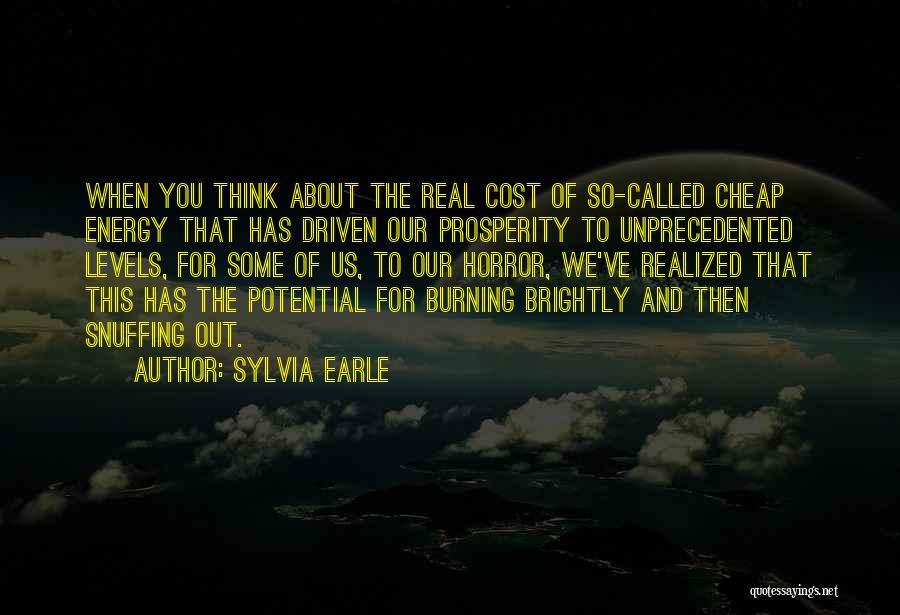 Potential Energy Quotes By Sylvia Earle