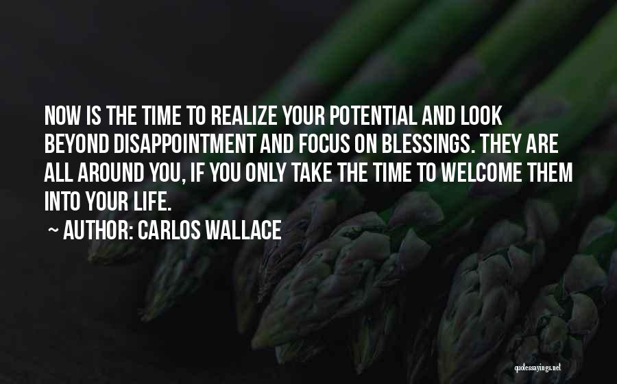 Potential For Greatness Quotes By Carlos Wallace