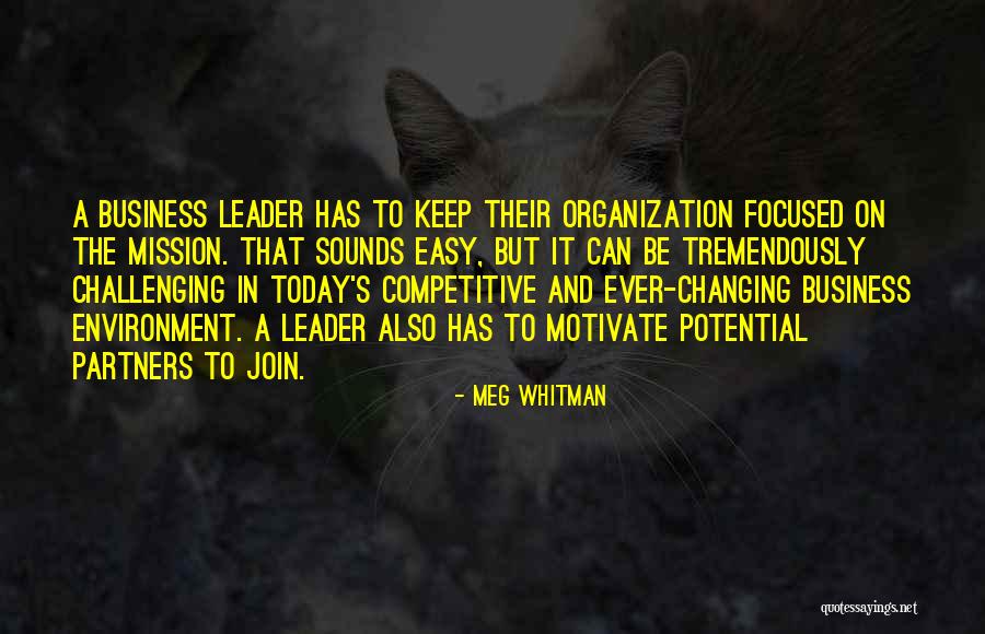 Potential In Business Quotes By Meg Whitman