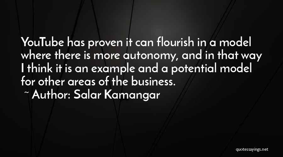 Potential In Business Quotes By Salar Kamangar