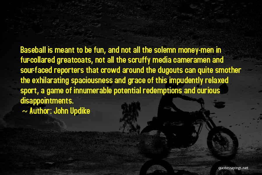 Potential In Sports Quotes By John Updike