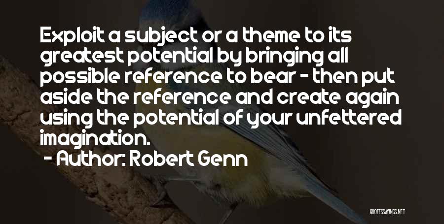 Potential Quotes By Robert Genn