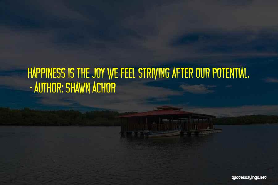Potential Quotes By Shawn Achor