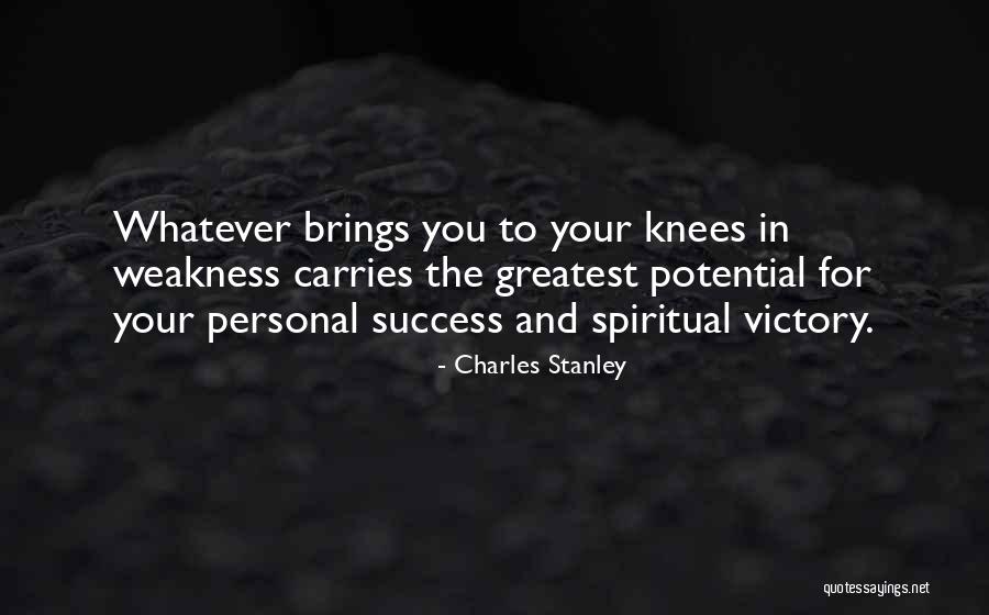 Potential Success Quotes By Charles Stanley Potential Success Quotes By Charles Stanley