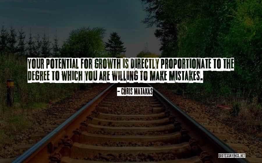 Potential Success Quotes By Chris Matakas Potential Success Quotes By Chris Matakas
