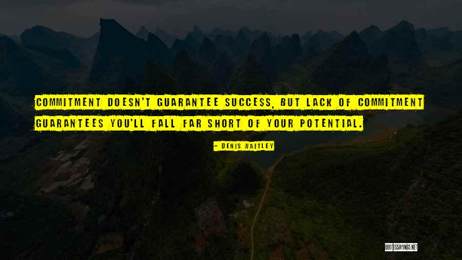 Potential Success Quotes By Denis Waitley Potential Success Quotes By Denis Waitley