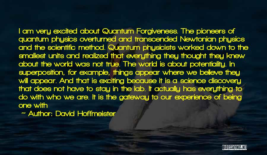 Potentiality Quotes By David Hoffmeister