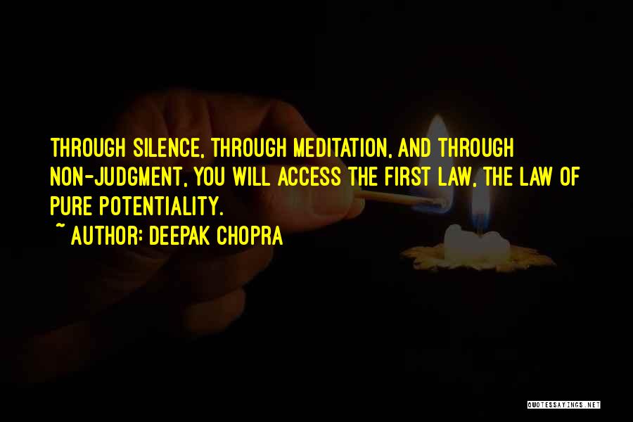 Potentiality Quotes By Deepak Chopra