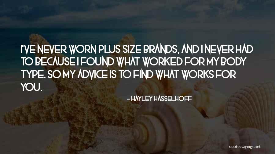 Potentially Exempt Quotes By Hayley Hasselhoff