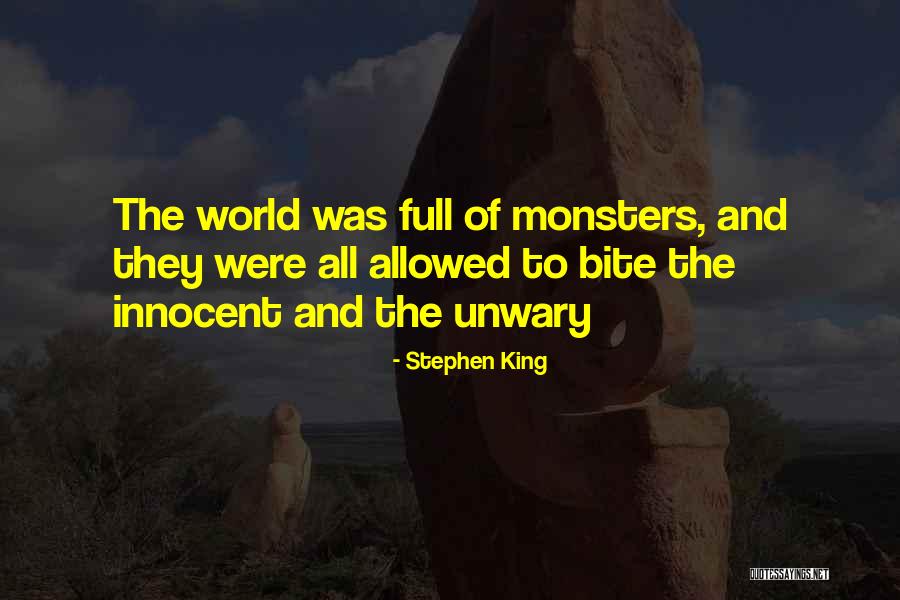 Potentially Risky Quotes By Stephen King Potentially Risky Quotes By Stephen King