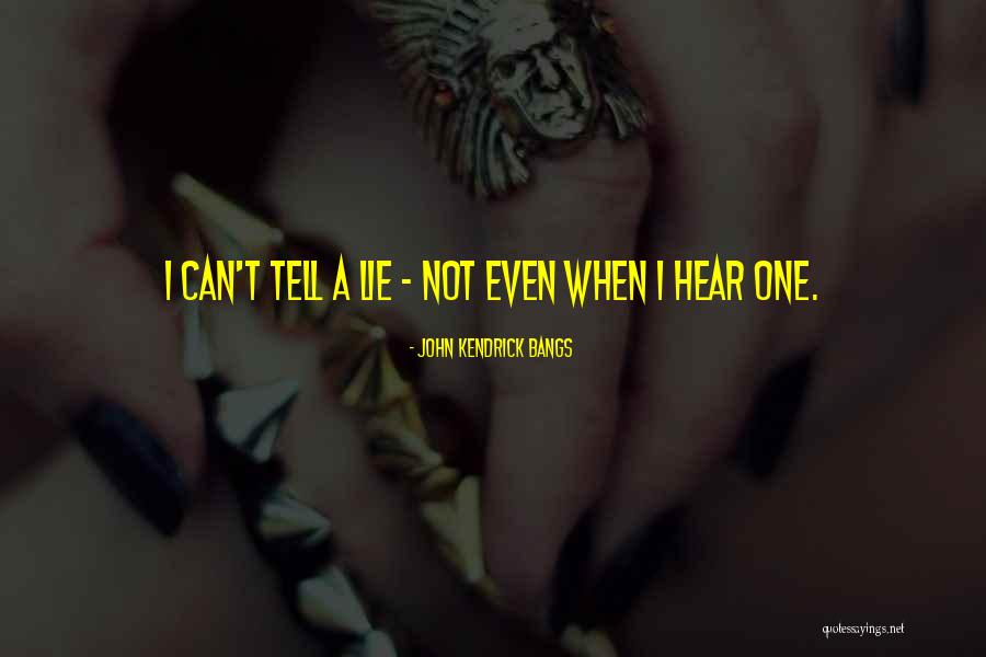 Potenzialentfaltung Quotes By John Kendrick Bangs Potenzialentfaltung Quotes By John Kendrick Bangs