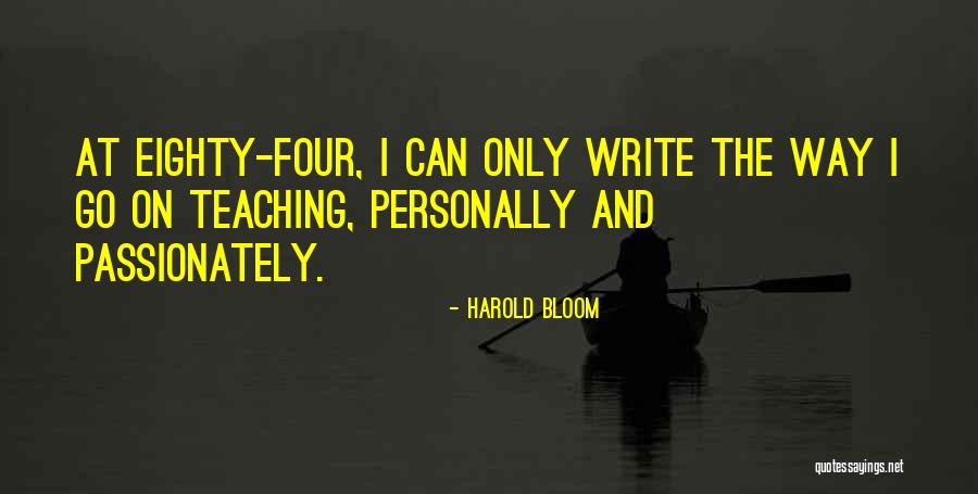 Poterishearz Quotes By Harold Bloom Poterishearz Quotes By Harold Bloom