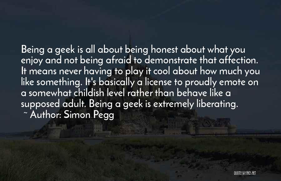 Potice Unscramble Quotes By Simon Pegg