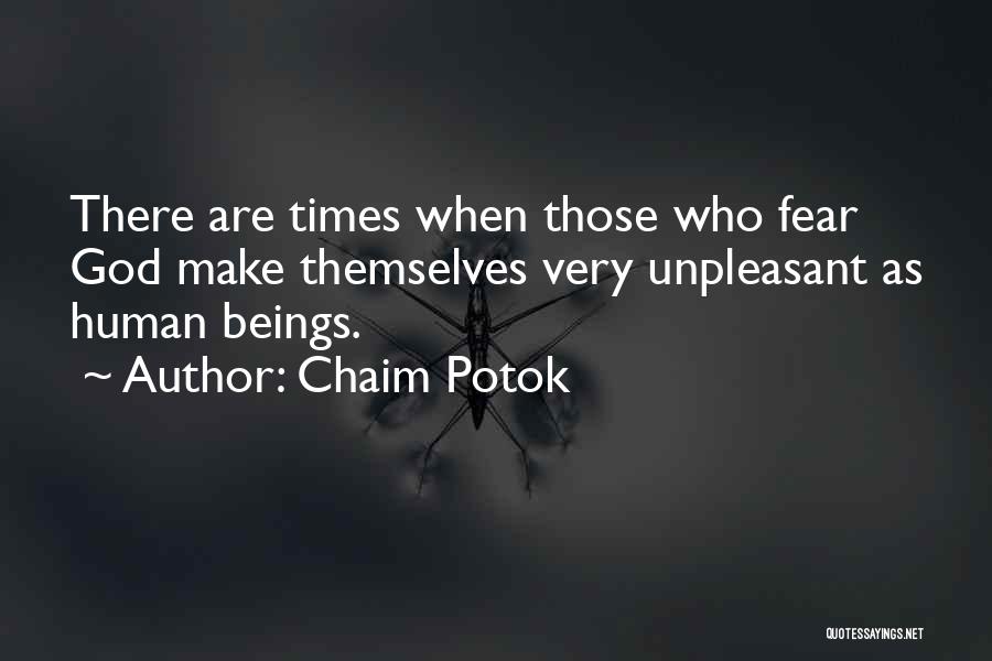 Potok Chaim Quotes By Chaim Potok