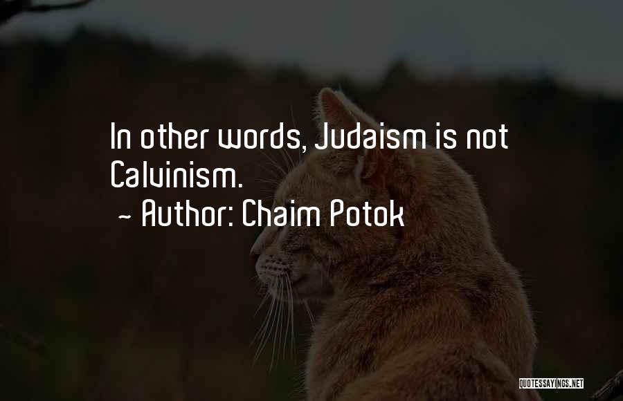 Potok Chaim Quotes By Chaim Potok