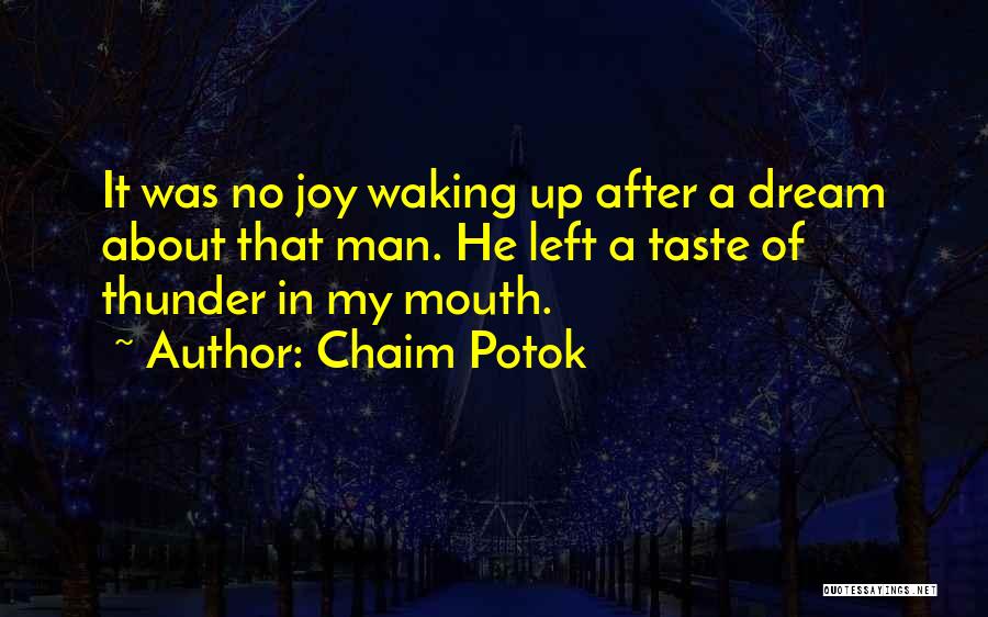 Potok Chaim Quotes By Chaim Potok