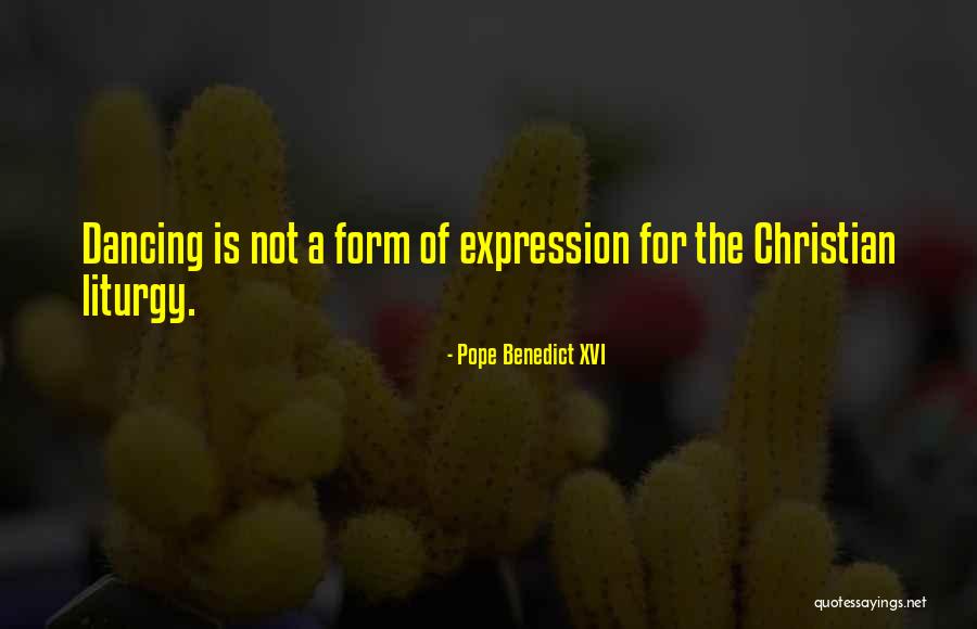 Potrzeba Seksu Quotes By Pope Benedict XVI