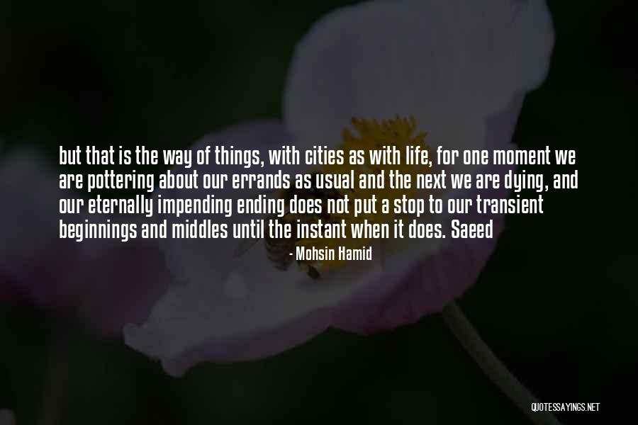 Pottering Quotes By Mohsin Hamid Pottering Quotes By Mohsin Hamid