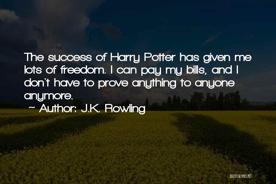 Potters Quotes By J.K. Rowling