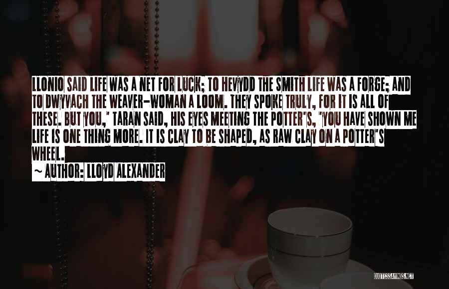 Potter's Wheel Quotes By Lloyd Alexander