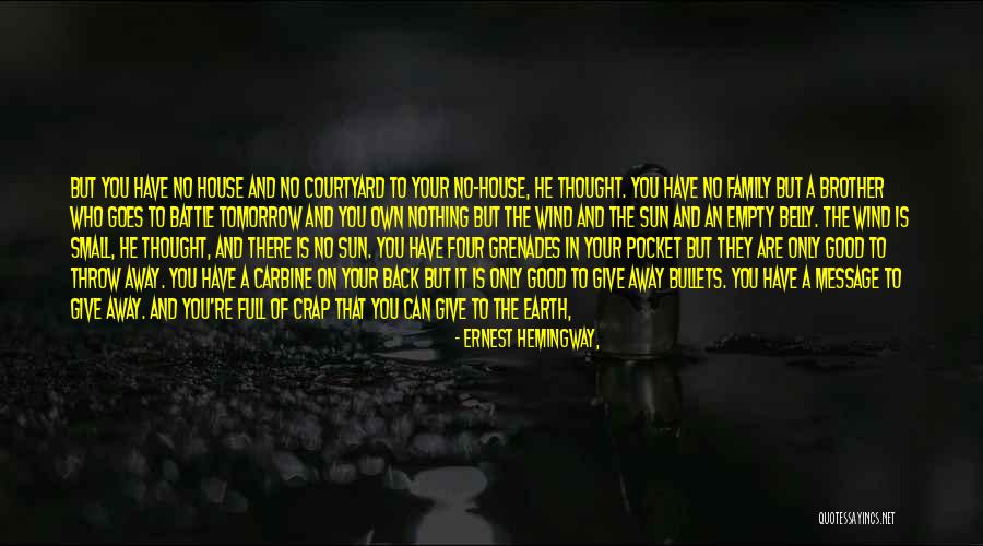 Poubelle Quotes By Ernest Hemingway, Poubelle Quotes By Ernest Hemingway,