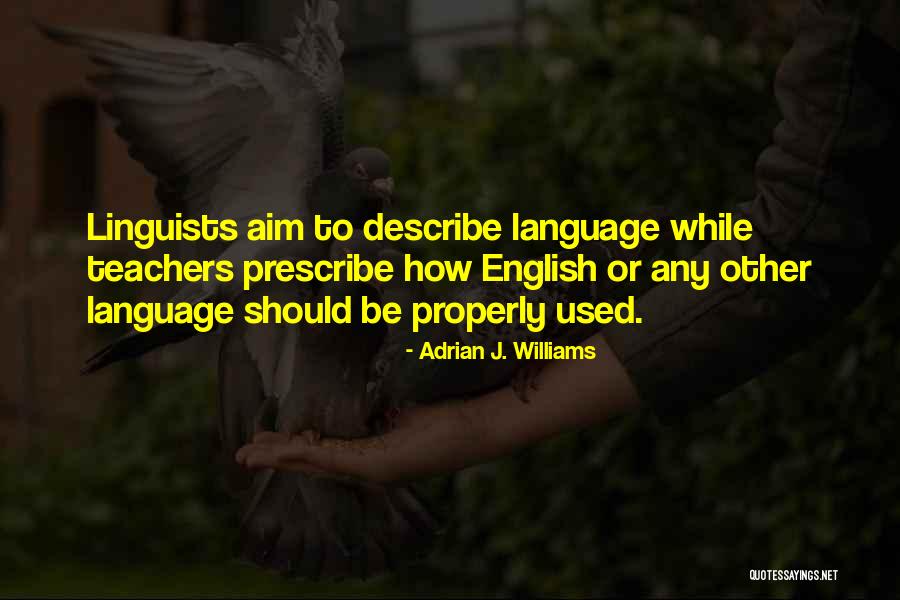 Pouce En Quotes By Adrian J. Williams