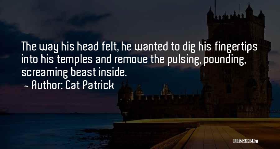 Pounding Quotes By Cat Patrick