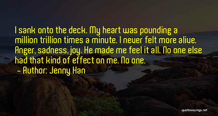 Pounding Quotes By Jenny Han