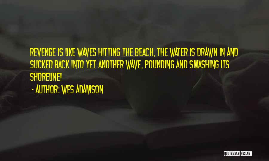 Pounding Waves Quotes By Wes Adamson
