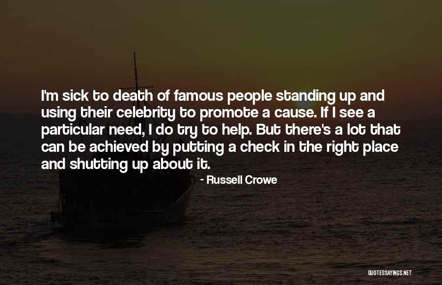 Poupard Rentals Quotes By Russell Crowe Poupard Rentals Quotes By Russell Crowe