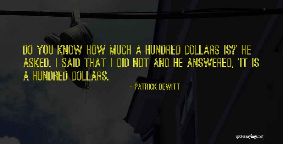 Poupon Quotes By Patrick DeWitt Poupon Quotes By Patrick DeWitt