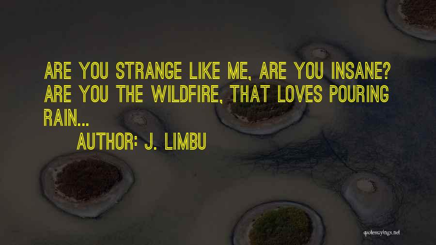 Pouring Rain Quotes By J. Limbu