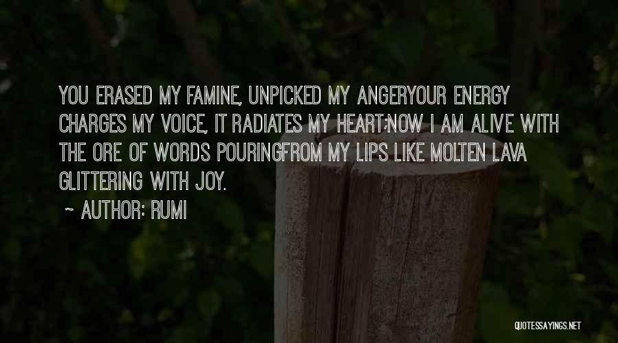 Pouring Your Heart Quotes By Rumi