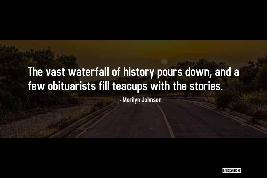 Pours Quotes By Marilyn Johnson Pours Quotes By Marilyn Johnson