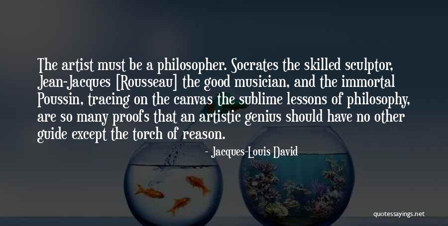 Poussin Artist Quotes By Jacques-Louis David