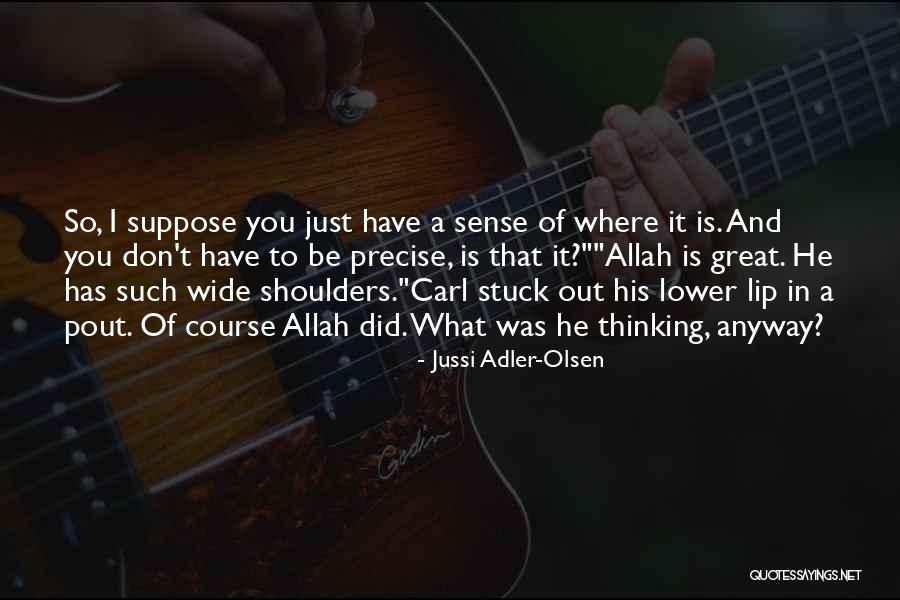 Pout Quotes By Jussi Adler-Olsen Pout Quotes By Jussi Adler-Olsen