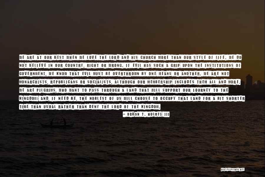 Povall Poliquin Quotes By Urban T. Holmes III Povall Poliquin Quotes By Urban T. Holmes III