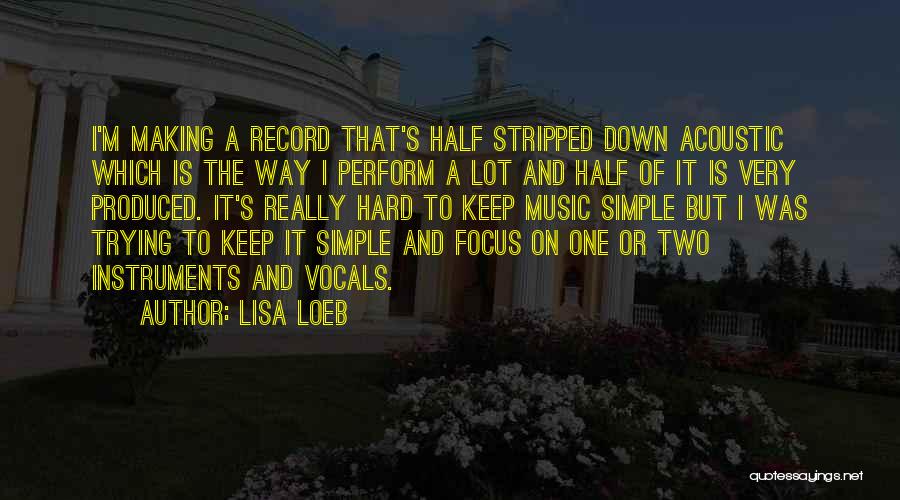 Poverta Educativa Quotes By Lisa Loeb