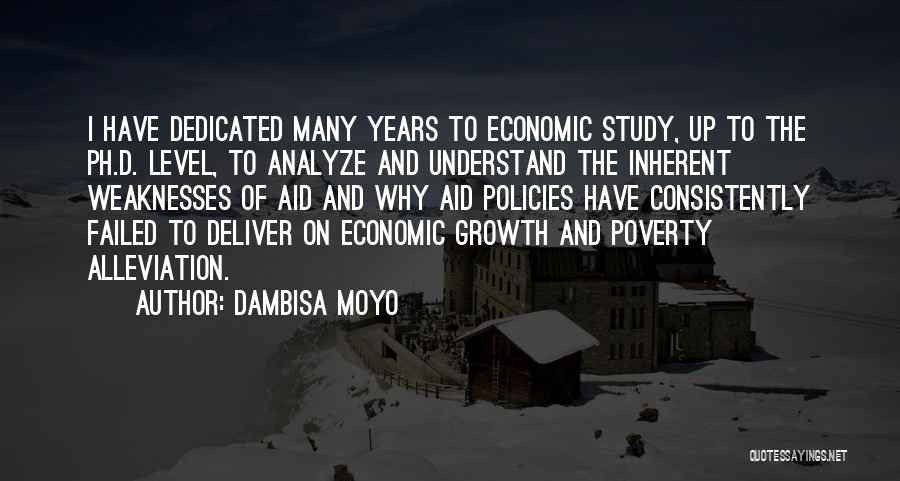 Poverty Alleviation Quotes By Dambisa Moyo