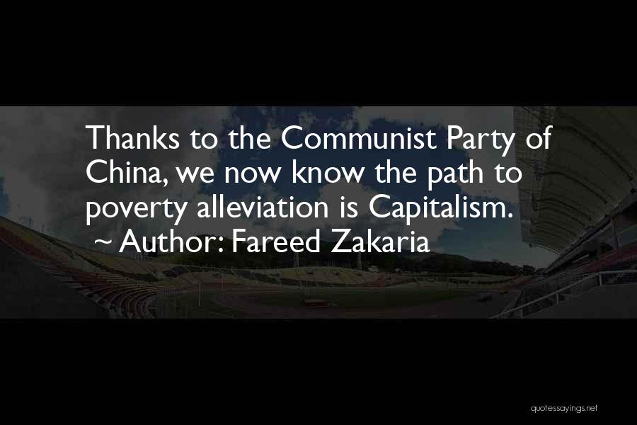 Poverty Alleviation Quotes By Fareed Zakaria