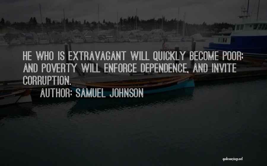 Poverty And Corruption Quotes By Samuel Johnson