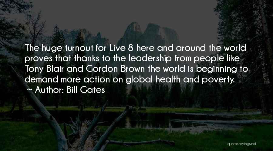 Poverty And Health Quotes By Bill Gates