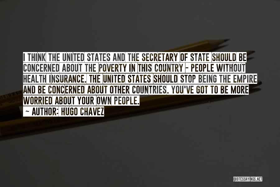 Poverty And Health Quotes By Hugo Chavez