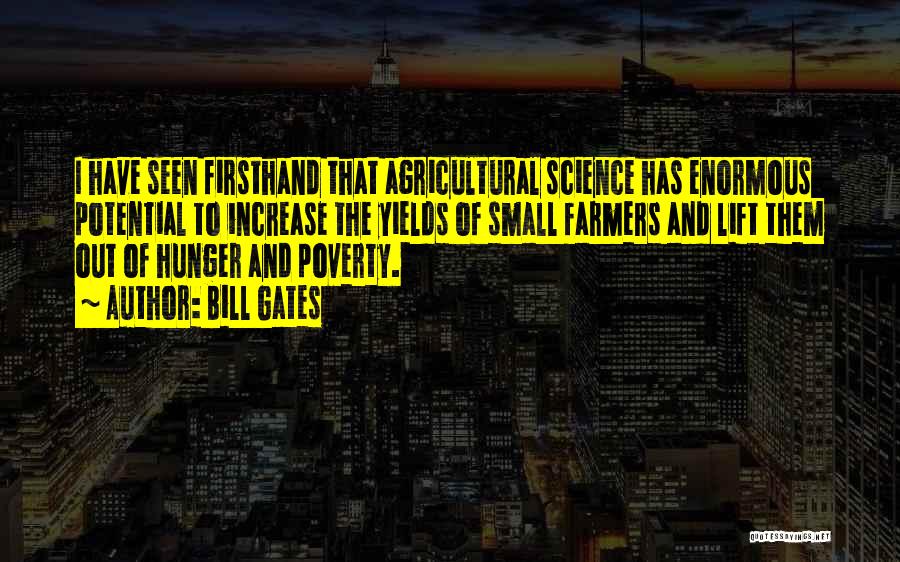 Poverty And Hunger Quotes By Bill Gates