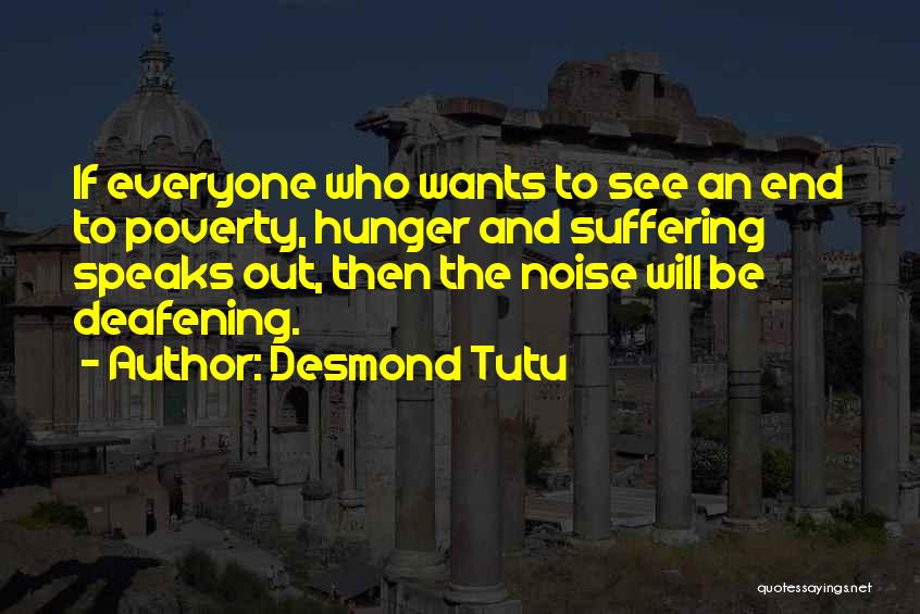 Poverty And Hunger Quotes By Desmond Tutu