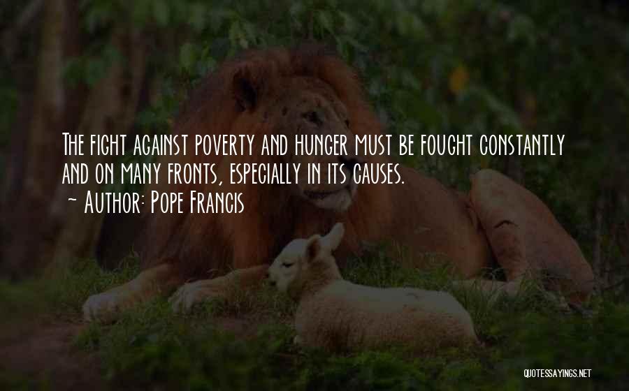 Poverty And Hunger Quotes By Pope Francis