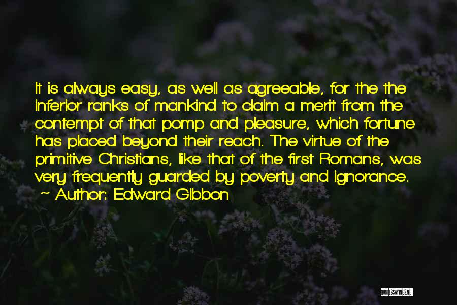 Poverty And Ignorance Quotes By Edward Gibbon